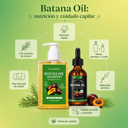COMBO SHAMPOO & ACEITE BATANA CUIDADO DEL PELO