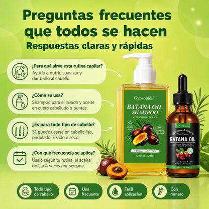 COMBO SHAMPOO & ACEITE BATANA CUIDADO DEL PELO
